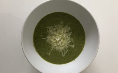 Creamy Broccoli and Kale Soup